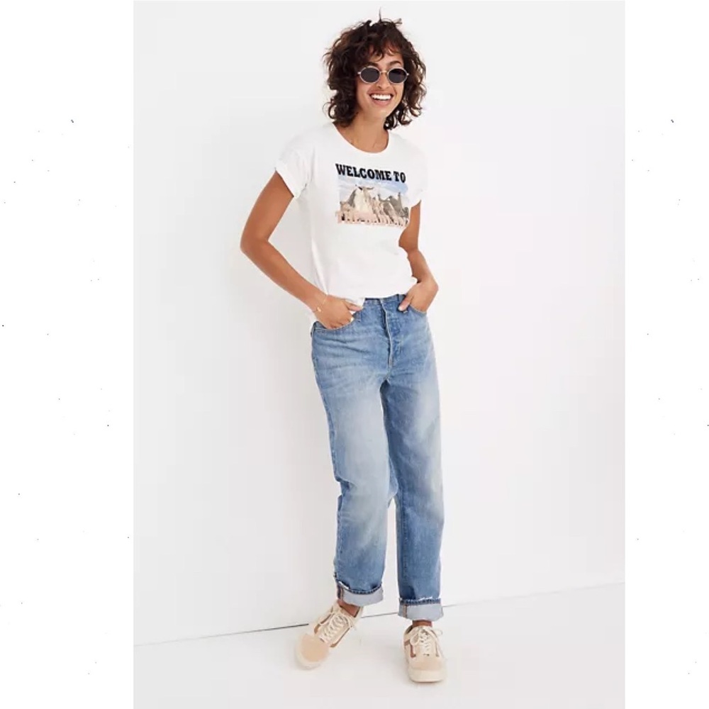 Madewell Women’s The Dadjean Straight Leg Size 27